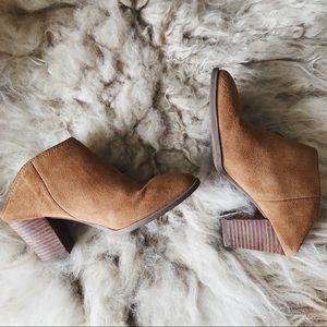 Franco Sarto Suede Mules